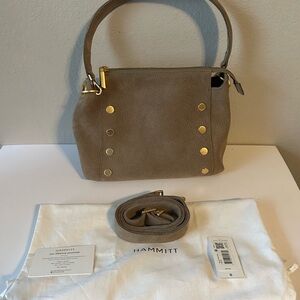 Hammitt Bryant Grey Leather Handbag